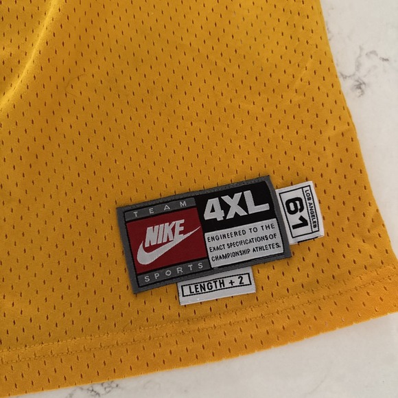 Vintage NBA Nike Rewind Los Angeles Lakers Jersey #8 Kobe Bryant Size 4XL + 2 - Picture 2 of 12